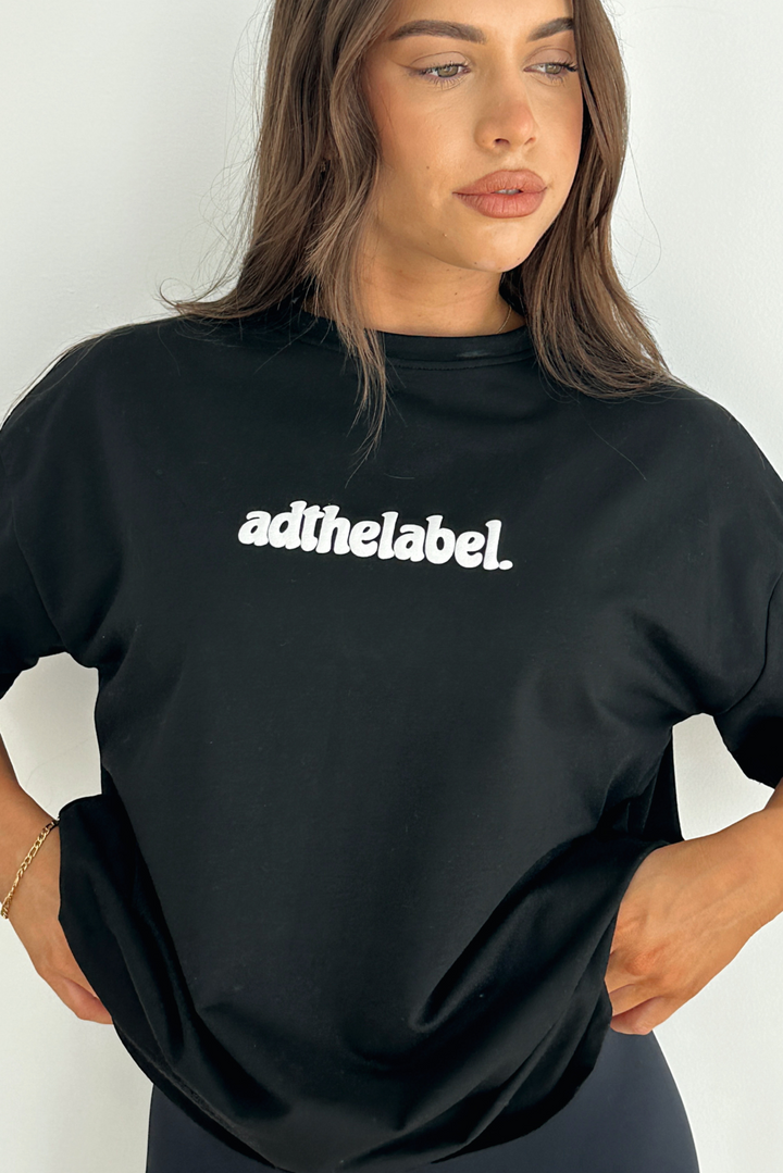 OVERSIZED TEE - BLACK