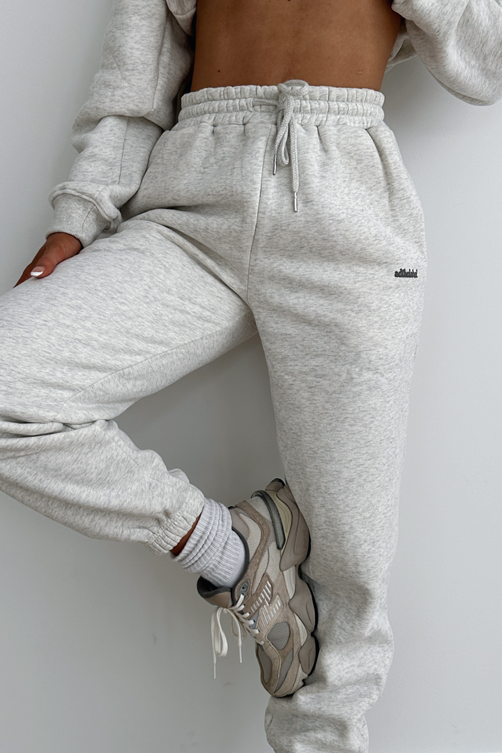 TRACKPANT - MARL GREY