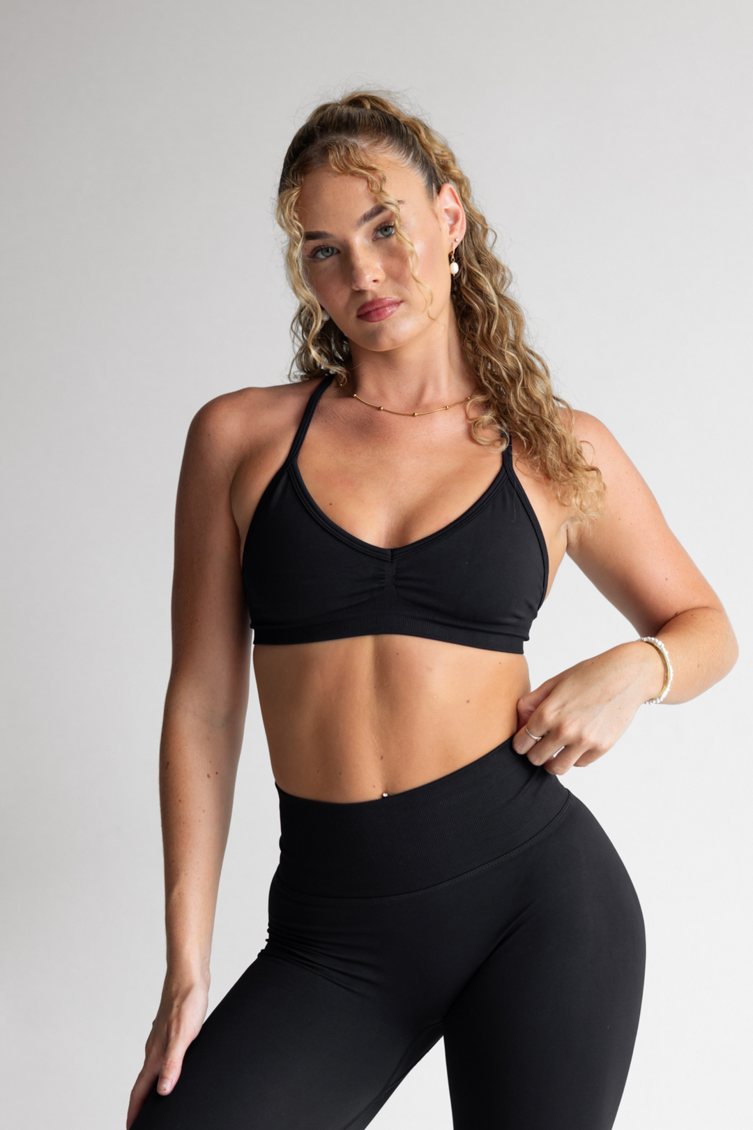 BALANCE CROP - BLACK