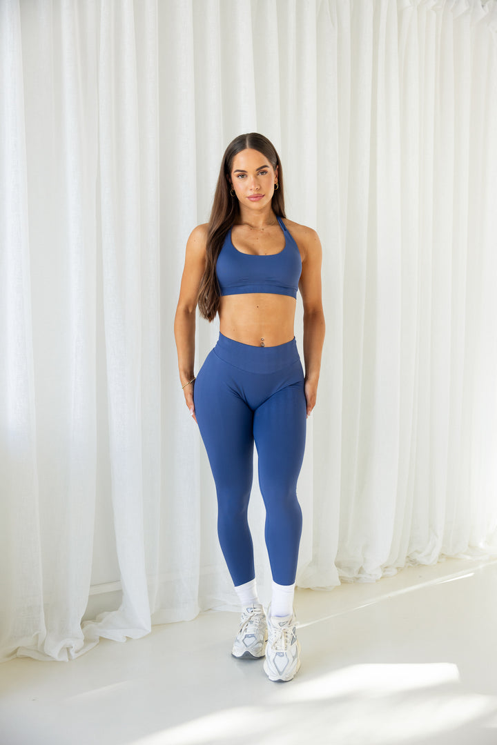 CONTOUR LEGGINGS - NAVY BLUE