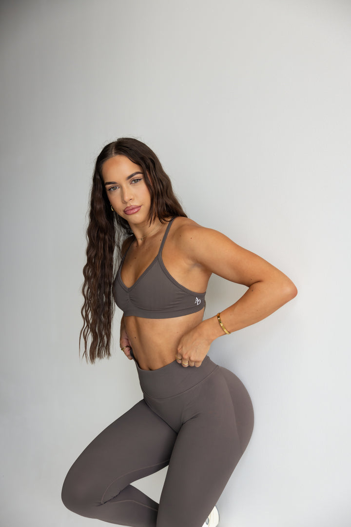 SCULPT LEGGINGS - DEEP TAUPE