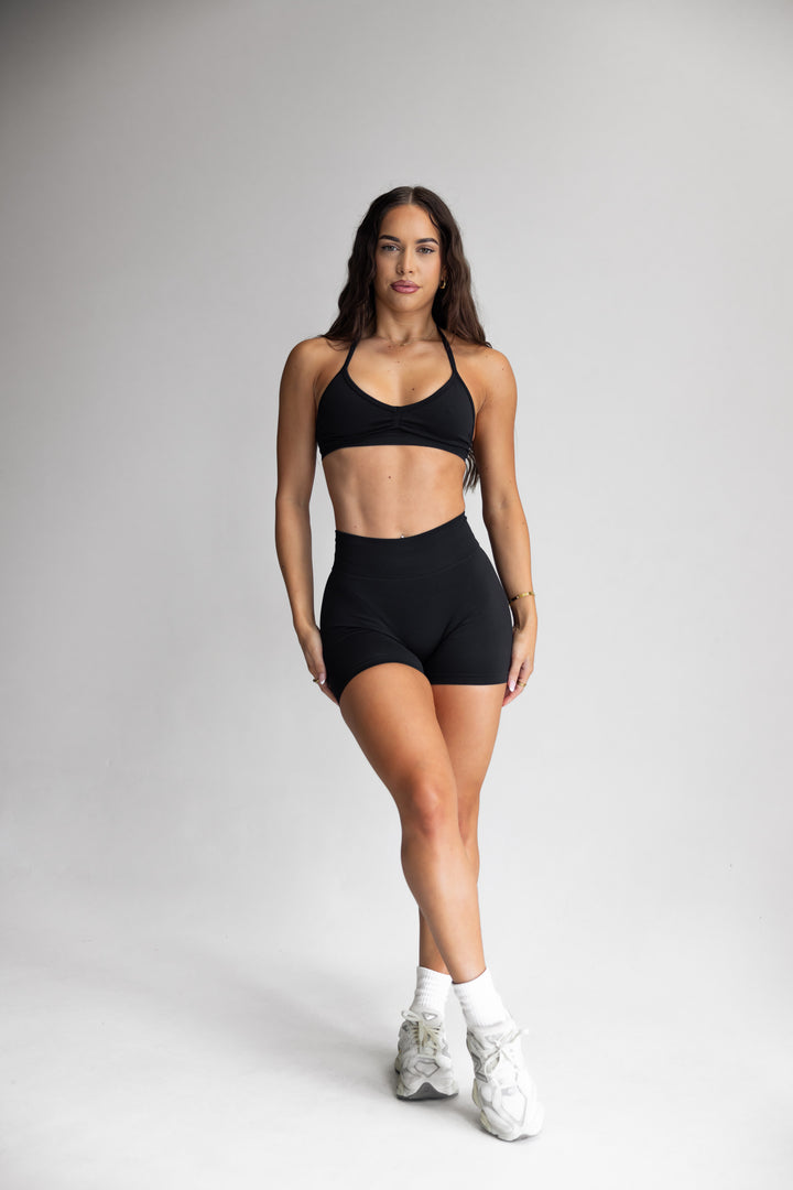 SCULPT SHORTS - BLACK