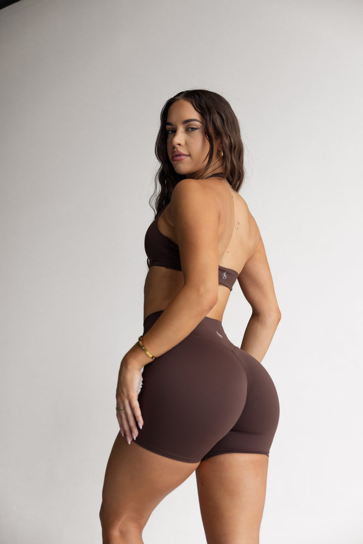 SASHA CROP - MOCHA