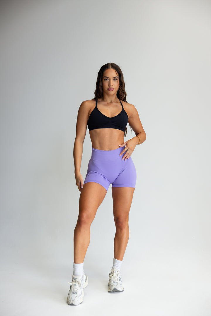 SCULPT SHORTS - LILAC