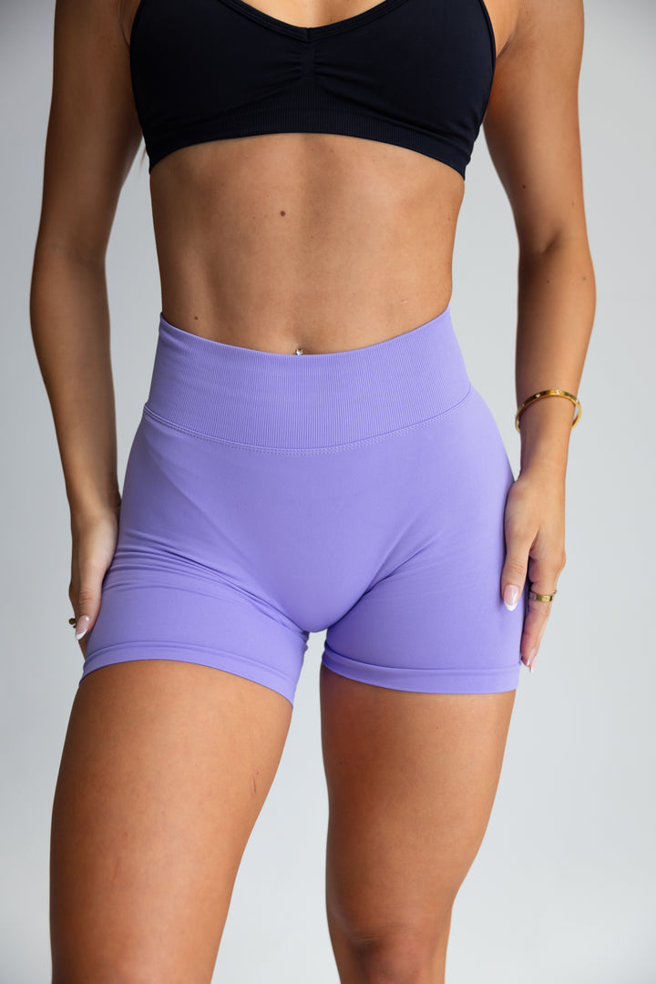 SCULPT SHORTS - LILAC