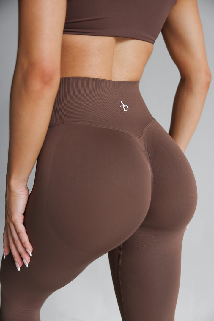 SCULPT LEGGINGS - COFFEE