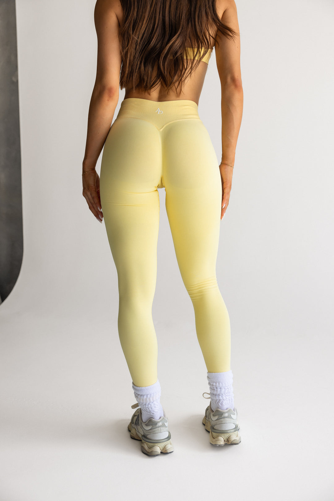 CONTOUR LEGGINGS - LEMON