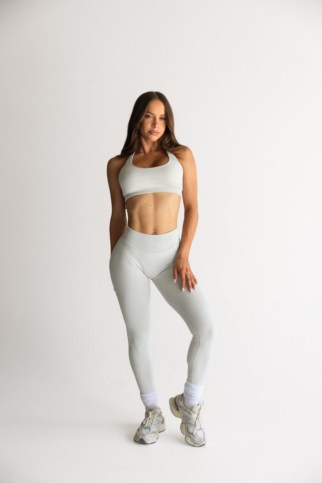 CONTOUR LEGGINGS - CLOUD GREY