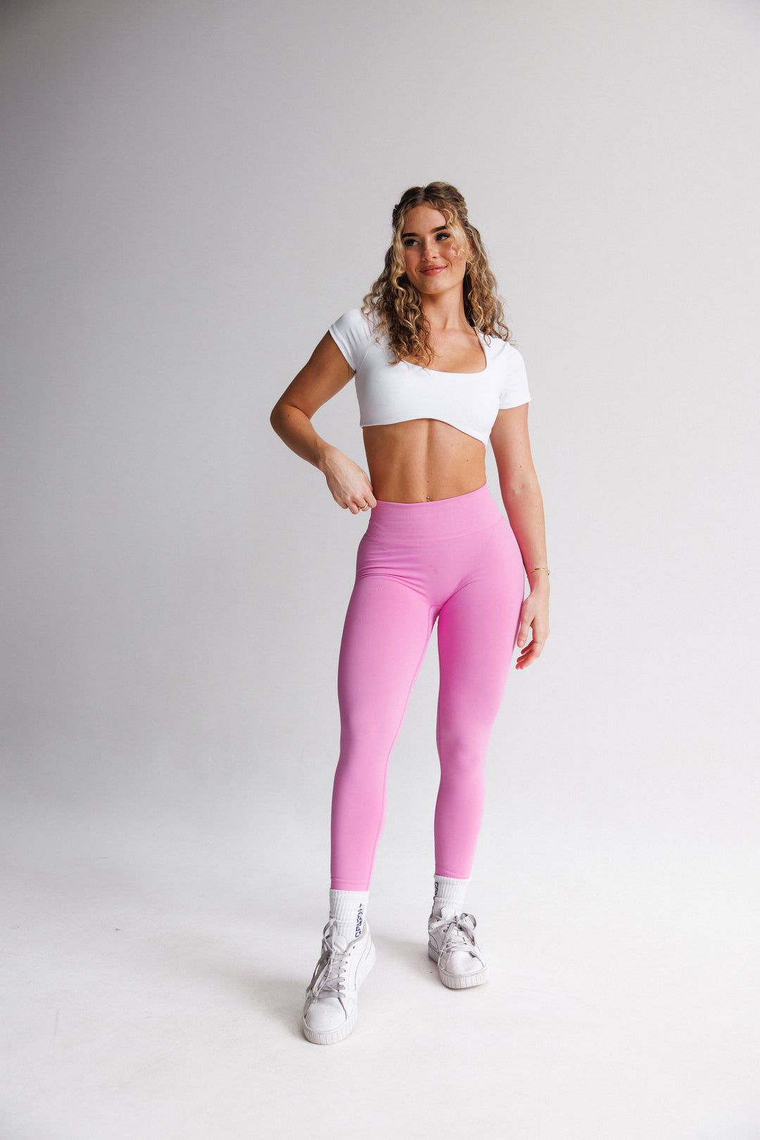 Shaping Fitness Women's Leggings BUBBLE GUM